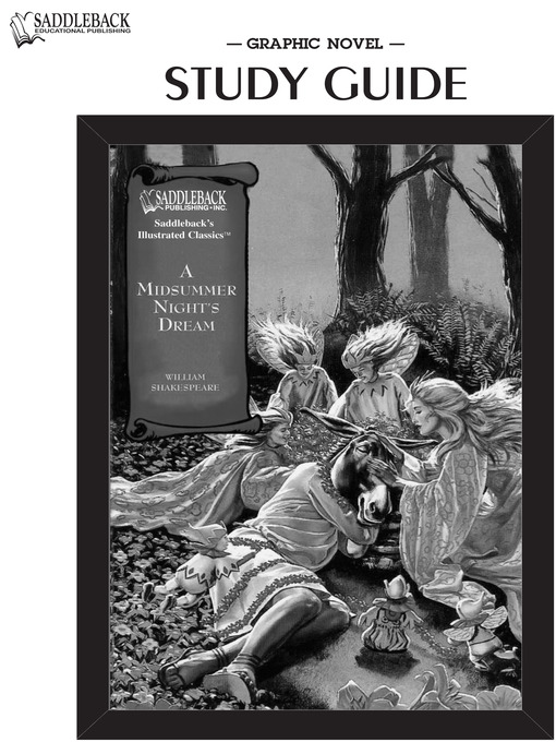 Cover image for A Midsummer Night's Dream Study Guide